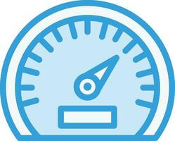 illustration de conception d'icône de vecteur de compteur de vitesse