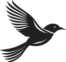 la nuit corbeau logo hérons la grâce icône vecteur