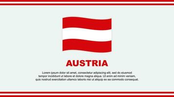 L'Autriche drapeau abstrait Contexte conception modèle. L'Autriche indépendance journée bannière social médias vecteur illustration. L'Autriche conception