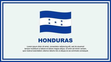 Honduras drapeau abstrait Contexte conception modèle. Honduras indépendance journée bannière social médias vecteur illustration. bannière