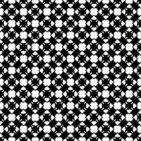 motif abstrait sans couture noir et blanc. arrière-plan et toile de fond. conception ornementale en niveaux de gris. vecteur