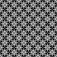 motif abstrait sans couture noir et blanc. arrière-plan et toile de fond. conception ornementale en niveaux de gris. vecteur