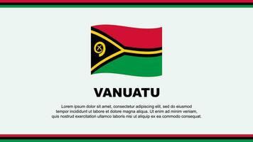 Vanuatu drapeau abstrait Contexte conception modèle. Vanuatu indépendance journée bannière social médias vecteur illustration. Vanuatu conception