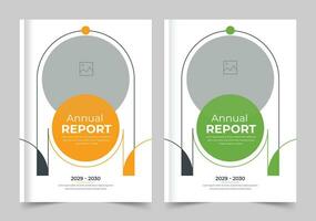 annuel rapport couverture conception, couverture conception pour brochure, annuel rapport vecteur