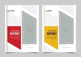 annuel rapport couverture conception, couverture conception pour brochure, annuel rapport vecteur