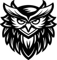 hibou - haute qualité vecteur logo - vecteur illustration idéal pour T-shirt graphique