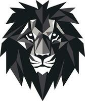 traquer excellence Lion logo excellence élégant dominance noir vecteur Lion conception