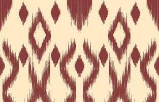 ethnique abstrait ikat art. aztèque ornement imprimer. géométrique ethnique modèle sans couture Couleur Oriental. conception pour Contexte ,rideau, tapis, fond d'écran, vêtements, emballage, batique, vecteur illustration.