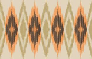 ethnique abstrait ikat art. aztèque ornement imprimer. géométrique ethnique modèle sans couture Couleur Oriental. conception pour Contexte ,rideau, tapis, fond d'écran, vêtements, emballage, batique, vecteur illustration.