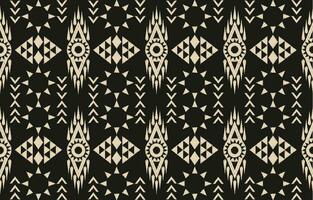 ethnique abstrait ikat art. aztèque ornement imprimer. géométrique ethnique modèle sans couture Couleur Oriental. conception pour Contexte ,rideau, tapis, fond d'écran, vêtements, emballage, batique, vecteur illustration.