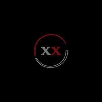 xx Créatif moderne des lettres logo conception modèle vecteur