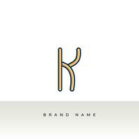 initiale des lettres k logo modèle conception dans plusieurs forme. logo icône conception modèle éléments. monogramme. linéaire logo. Facile vecteur signe illustration dans une moderne style.