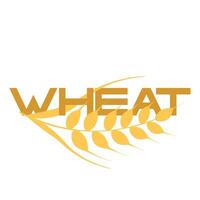 blé grain icône logo vecteur conception. Facile logo pour cultiver, Pâtisserie, boulangerie ou nourriture produit.