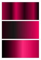 ensemble de rose et noir pente arrière-plans et texture pour mobile application ou fond d'écran. vif conception élément pour bannière, couverture, mur peindre. moderne écran vecteur conception avec foncé rose.