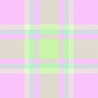 textile plaid vérifier de en tissu texture sans couture avec une Contexte vecteur tartan modèle.