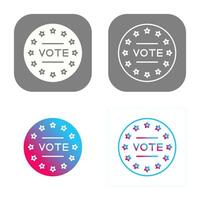 icône de vecteur de vote