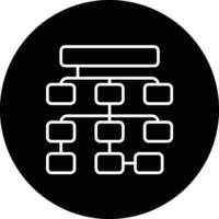 icône de vecteur de données structurées