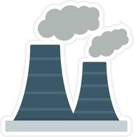 icône de vecteur de pollution atmosphérique