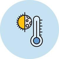 icône de vecteur de thermostat