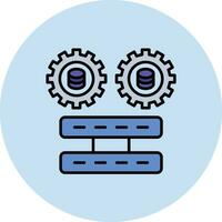 icône de vecteur de configuration
