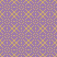 une violet et Jaune à carreaux modèle vecteur