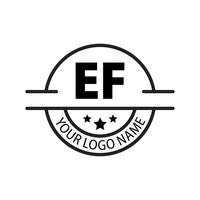 lettre ef logo. e F. ef logo conception vecteur illustration pour Créatif entreprise, entreprise, industrie. pro vecteur