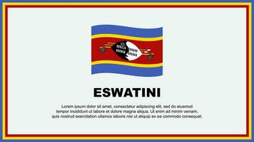 eswatini drapeau abstrait Contexte conception modèle. eswatini indépendance journée bannière social médias vecteur illustration. eswatini bannière