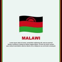 Malawi drapeau Contexte conception modèle. Malawi indépendance journée bannière social médias poste. Malawi dessin animé vecteur