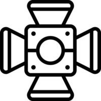 illustration de conception d'icône de vecteur de foudre
