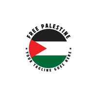 gratuit Palestine logo vecteur