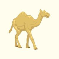 illustration de marron désert chameau vecteur