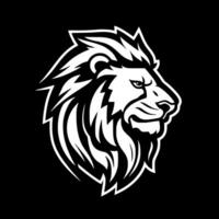 Lion - minimaliste et plat logo - vecteur illustration