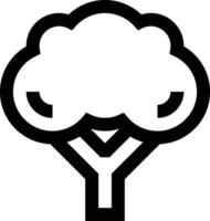 illustration de conception d'icône de vecteur de brocoli