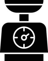 illustration de conception d'icône de vecteur d'échelle de poids
