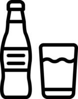 illustration de conception d'icône de vecteur de boisson gazeuse
