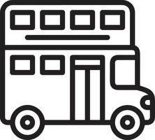 autobus transport symbole icône vecteur image. illustration de le silhouette autobus transport Publique Voyage conception image