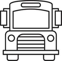 autobus transport symbole icône vecteur image. illustration de le silhouette autobus transport Publique Voyage conception image