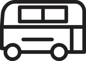 autobus transport symbole icône vecteur image. illustration de le silhouette autobus transport Publique Voyage conception image