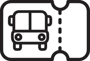 autobus transport symbole icône vecteur image. illustration de le silhouette autobus transport Publique Voyage conception image