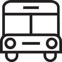 autobus transport symbole icône vecteur image. illustration de le silhouette autobus transport Publique Voyage conception image