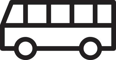 autobus transport symbole icône vecteur image. illustration de le silhouette autobus transport Publique Voyage conception image