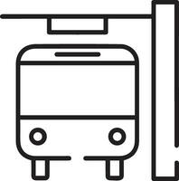 autobus transport symbole icône vecteur image. illustration de le silhouette autobus transport Publique Voyage conception image