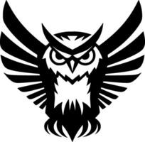 hibou - haute qualité vecteur logo - vecteur illustration idéal pour T-shirt graphique