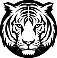 tigre, minimaliste et Facile silhouette - vecteur illustration