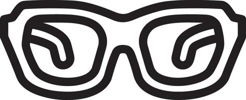 des lunettes optique icône symbole image vecteur. illustration de des lunettes de soleil protection vue graphique conception image vecteur