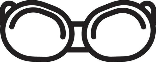 des lunettes optique icône symbole image vecteur. illustration de des lunettes de soleil protection vue graphique conception image vecteur