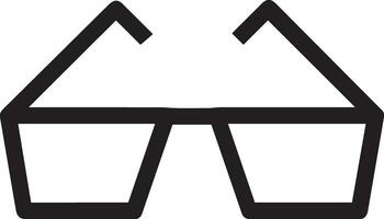 des lunettes optique icône symbole image vecteur. illustration de des lunettes de soleil protection vue graphique conception image vecteur