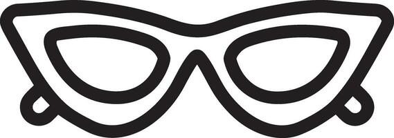 des lunettes optique icône symbole image vecteur. illustration de des lunettes de soleil protection vue graphique conception image vecteur