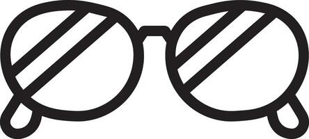 des lunettes optique icône symbole image vecteur. illustration de des lunettes de soleil protection vue graphique conception image vecteur