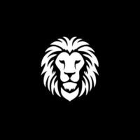 lion, noir et blanc vecteur illustration